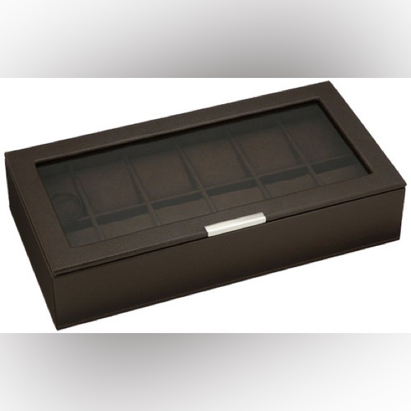 WOLF Other - WOLF Watchbox For 12 Watches In Brown